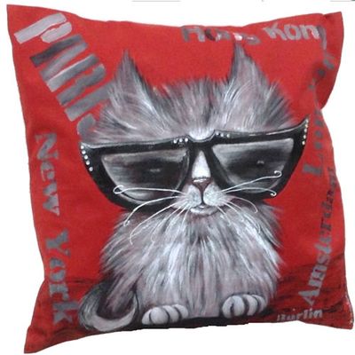 Cache Coussin J'ai besoin de vacances Cache Coussin J'ai besoin de vacances