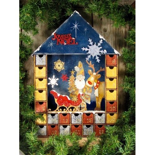 Maison de l'avent Noël approche