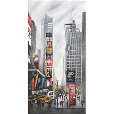 Painting Times Square (frame included)