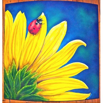 Tableau La pause Tournesol