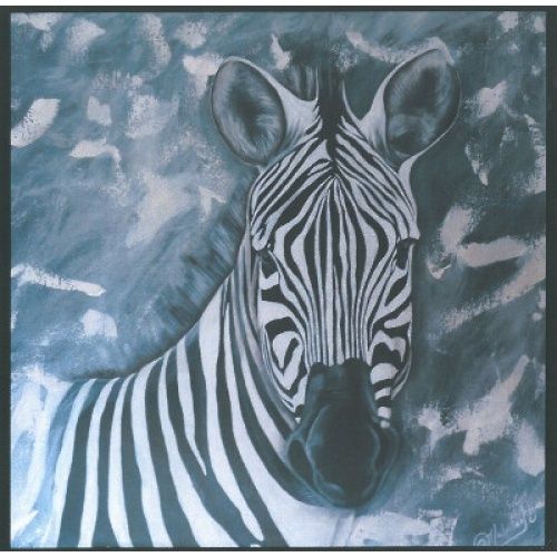 Painting Le zèbre