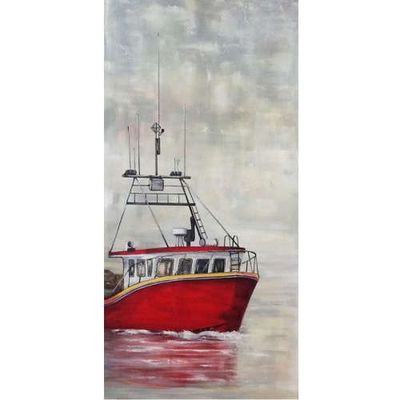 Tableau Entrée au port
