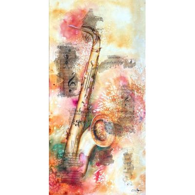 Tableau Sax by Carole Majeau