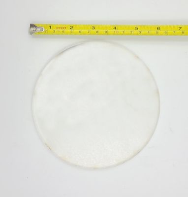 Rond de 6"x1/4" en plexiglass clair