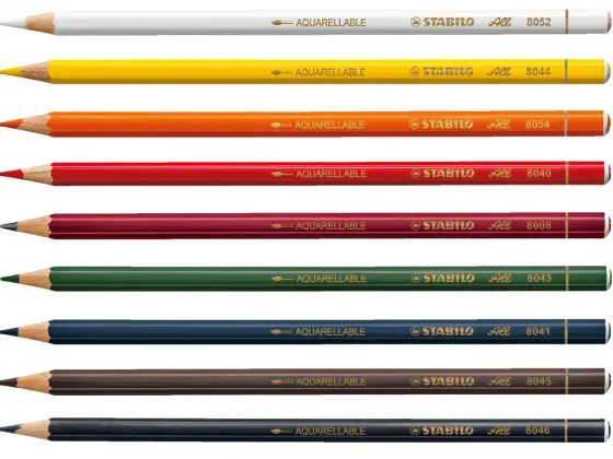 Coloured and graphite pencil  All - Stabilo