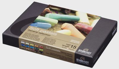 Pastels tendres en demi-bâtonnet Sélection Générale (15) Rembrandt