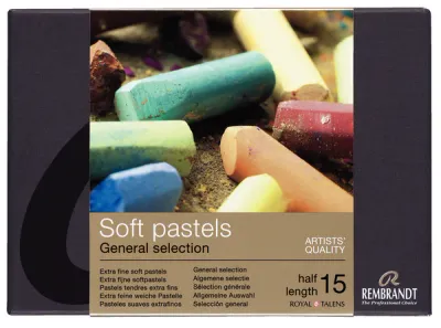 Rembrandt General Selection Half-Stick Soft Pastels (15)