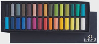 Pastels tendres en demi-bâtonnet Sélection Générale (30) Rembrandt