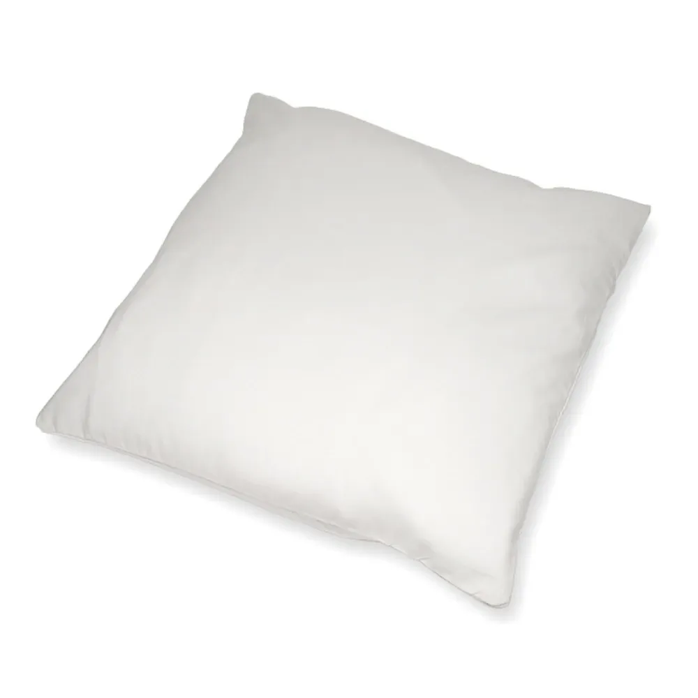 Cache-coussin carré en coton naturel 16 Cache-coussin carré en coton naturel 16"x16"