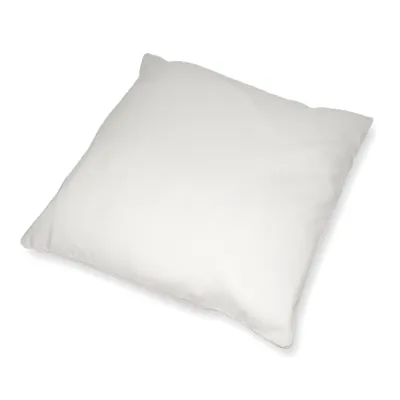 Cache-coussin carré en coton naturel 16 Cache-coussin carré en coton naturel 16"x16"