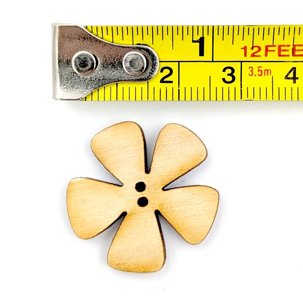 Bouton fleur Karine 1" G-028-010aM