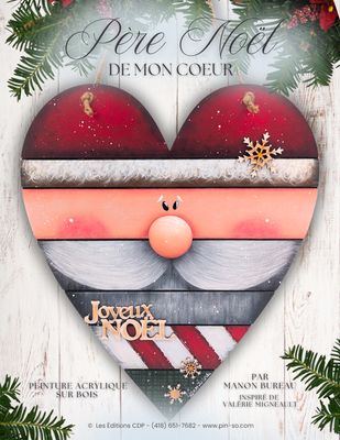 Père Noël de mon coeur-MB (Patron PDF Français)