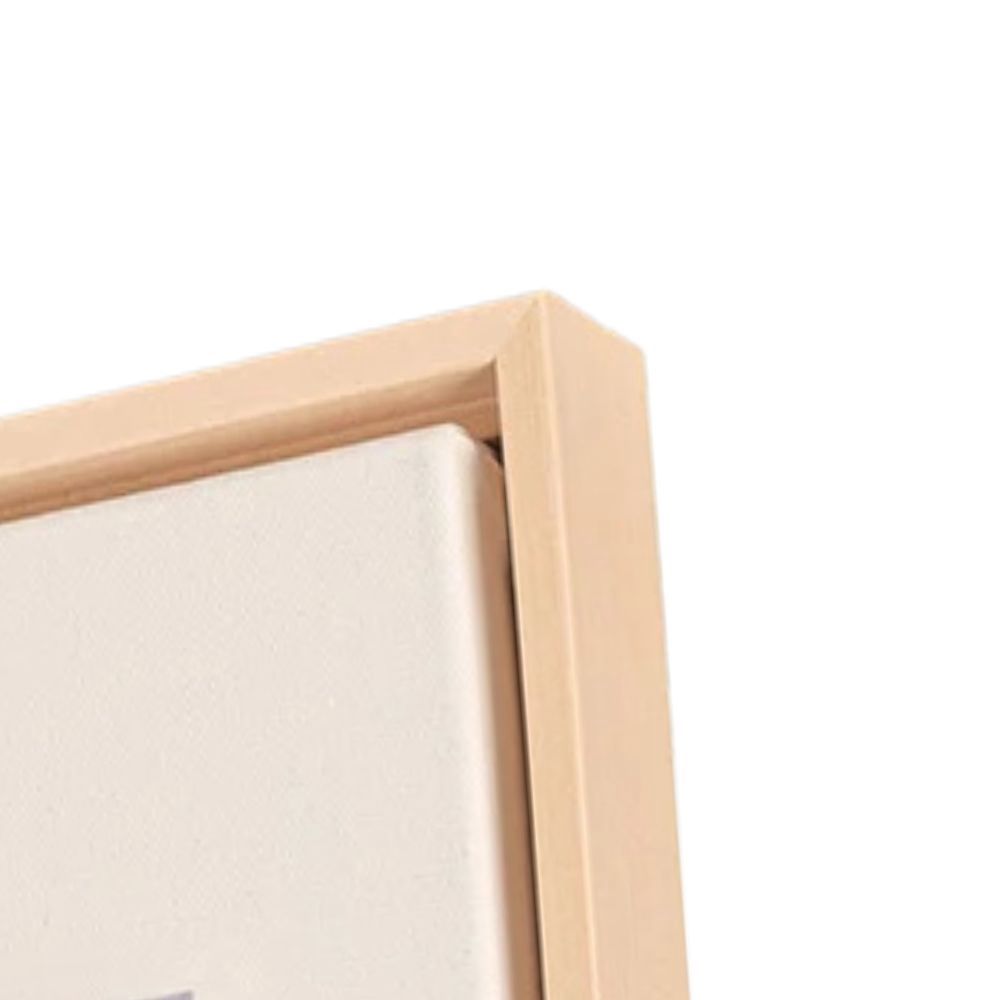 Canvas with unpainted frame DECO1 15"x30"