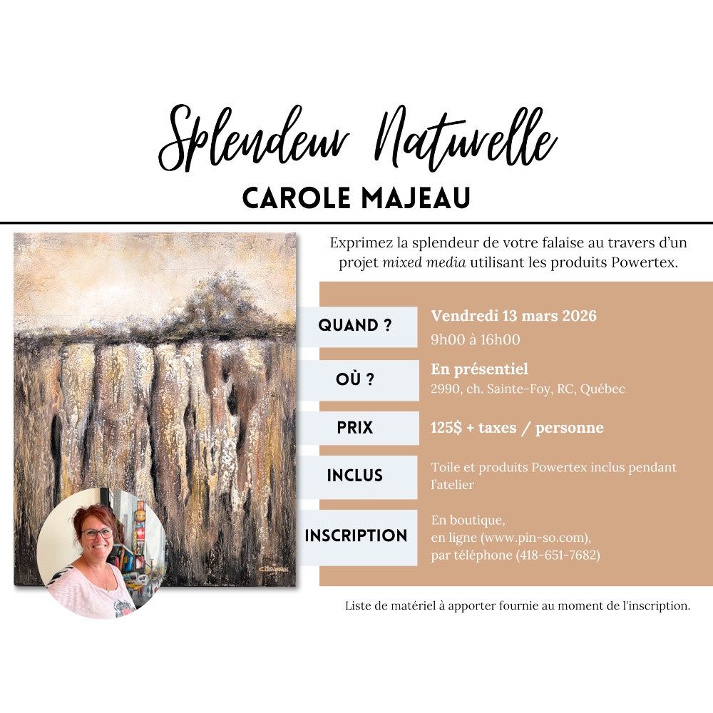 2026-03-13 Splendeur Naturelle - Carole Majeau
