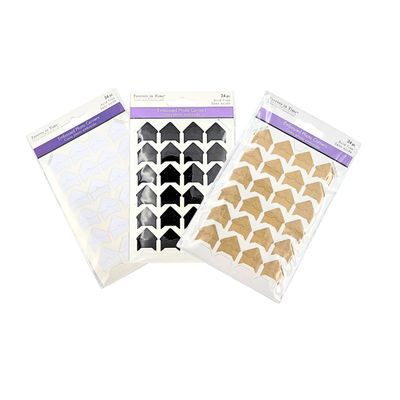 Coins photo créatifs auto-adhésifs - 24 pièces