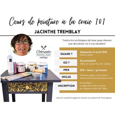 2026-04-12 Cours de peinture à la craie 101 - Jacinthe Tremblay