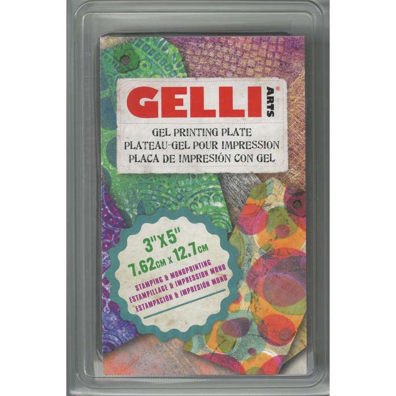 Plaque gel pour impression 3"x5" Gelli Arts