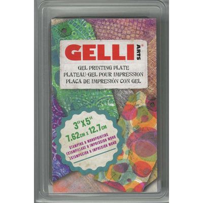 Plaque gel pour impression 3"x5" Gelli Arts
