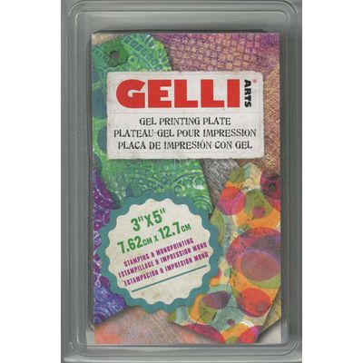 Plaque gel pour impression 3"x5" Gelli Arts