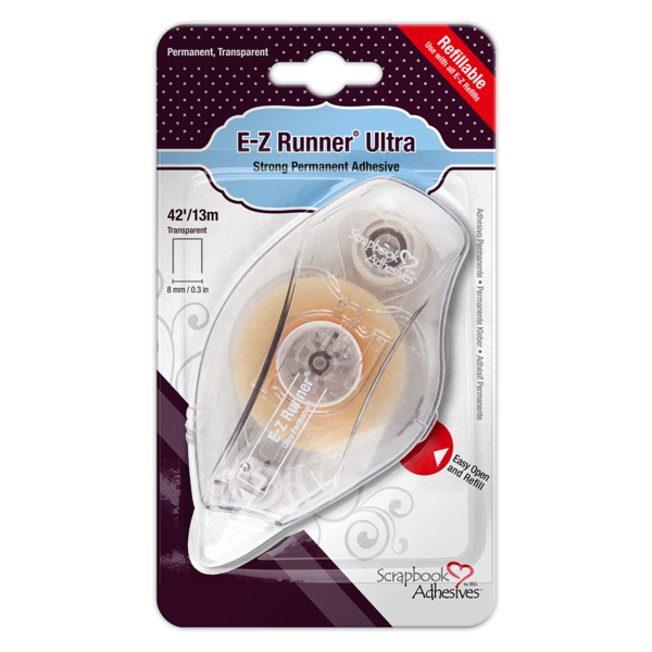 E-Z Runner Ultra Ruban adhésif double face ultra robuste 8mmX13m de Scrapbook Adhesives by 3L
