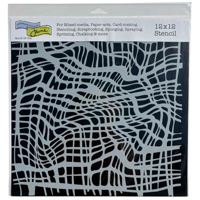 Pochoir Gauze 12"x12" TCW879-DISC