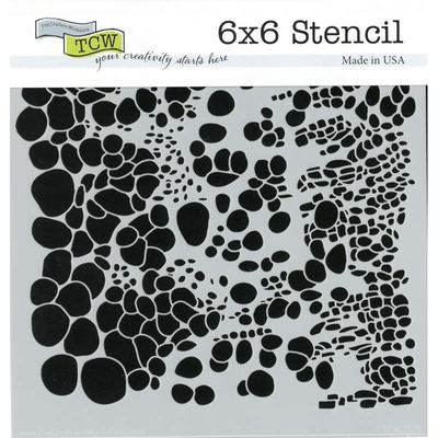 Stencil Cell Theory 12"x12" TCW357
