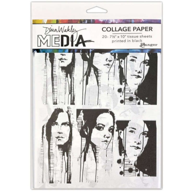 Collage paper - Photo Transfers (20 sheets) 7.5 Collage paper - Photo Transfers (20 sheets) 7.5"x10" Ranger