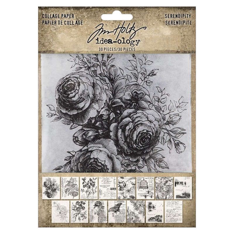 Tim Holtz Collage paper Serendipity Tim Holtz Collage paper Serendipity