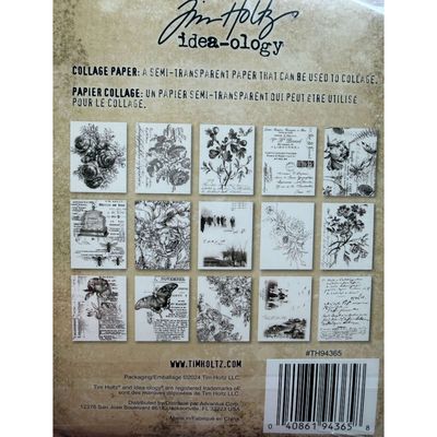 Tim Holtz Collage paper Serendipity