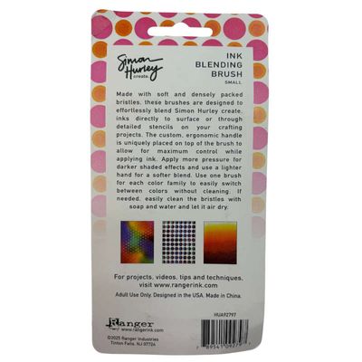 Simon Hurley create - Ink Blending Brush round small set of 2