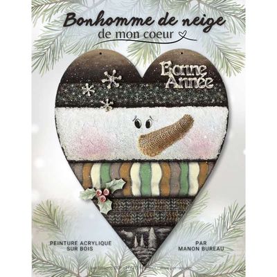 Bonhomme de neige de mon coeur-MB (Patron PDF Français)