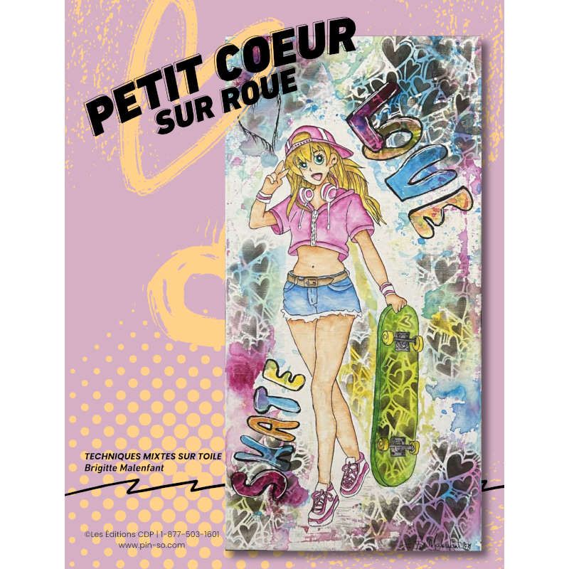 Petit coeur sur roue (Français)