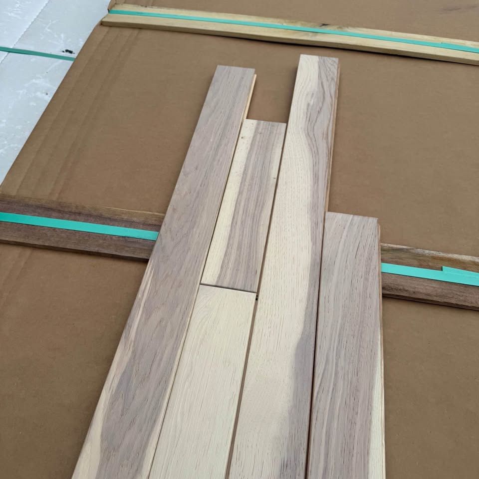 Mullican Mystic Grove 3&quot; Wide Wire Brushed Solid Hickory Hardwood Flooring with Low Gloss
