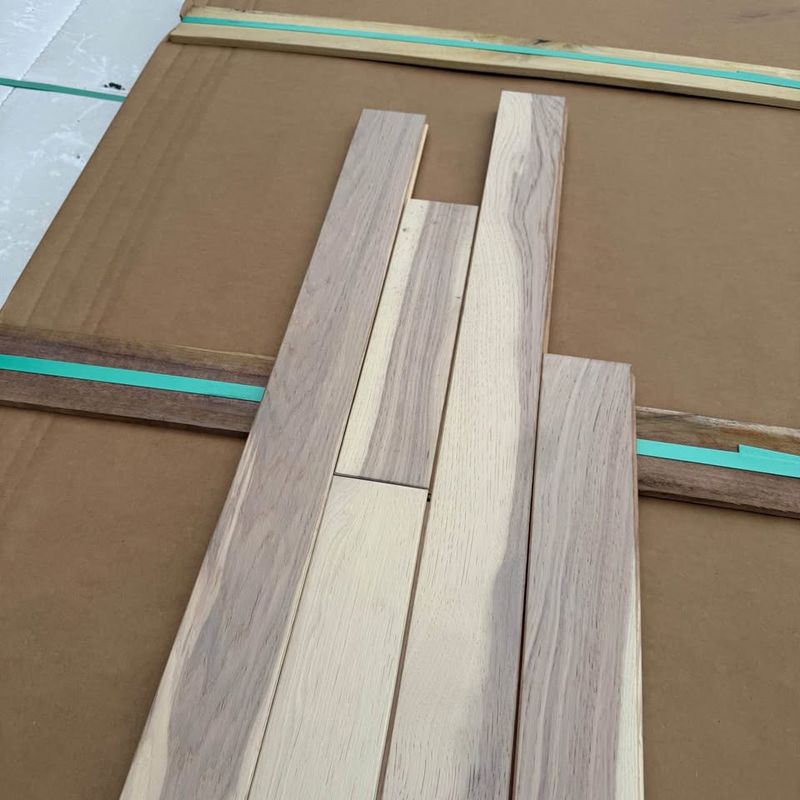 Mullican Mystic Grove 3&quot; Wide Wire Brushed Solid Hickory Hardwood Flooring with Low Gloss
