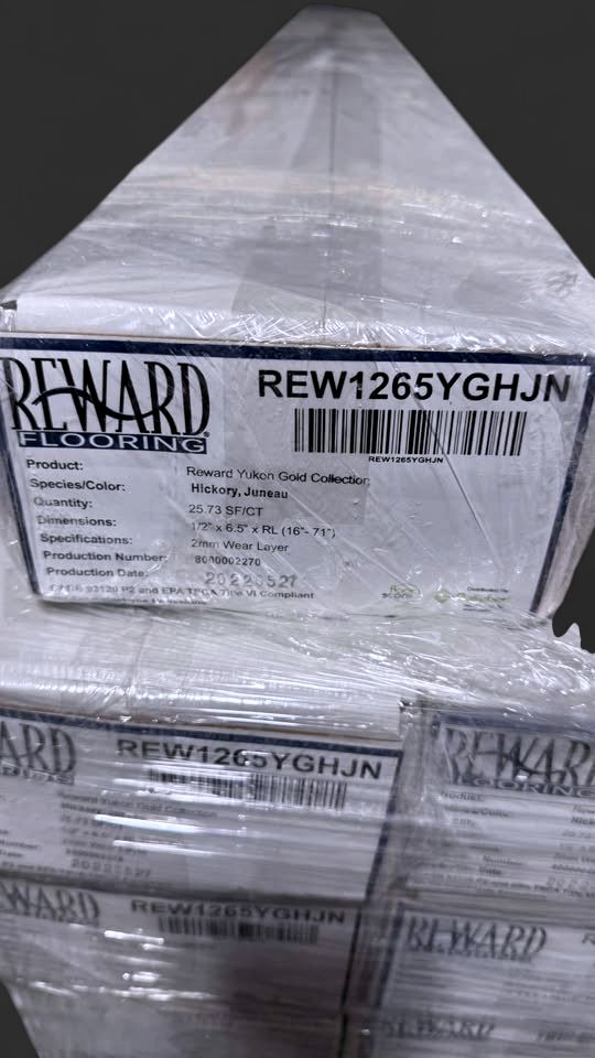 22 cases gold yukon engineered hardwood flooring