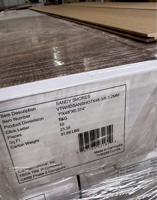 Sandy Shores Oak 3/8 in. T x 7in. W Tongue and Groove Engineered Hardwood Flooring