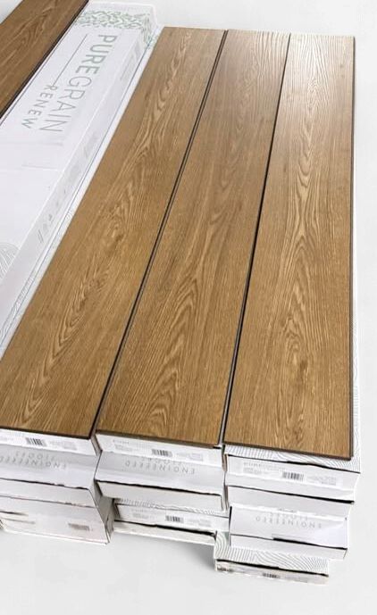 Pallet of 27 cases waterproof laminate flooring