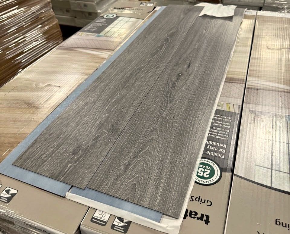 Alberta Spruce 4 MIL x 6 in. W x 36 in. L Grip Strip Water Resistant Luxury Vinyl Plank Flooring