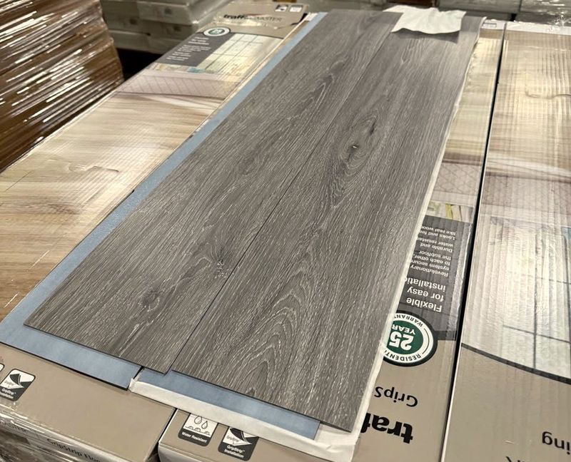 Alberta Spruce 4 MIL x 6 in. W x 36 in. L Grip Strip Water Resistant Luxury Vinyl Plank Flooring