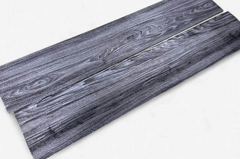 Dekorman Gauntlet Gray 20 mil x 9 in. W x 48 in. L Water Resistant Loose Lay Luxury Vinyl Plank