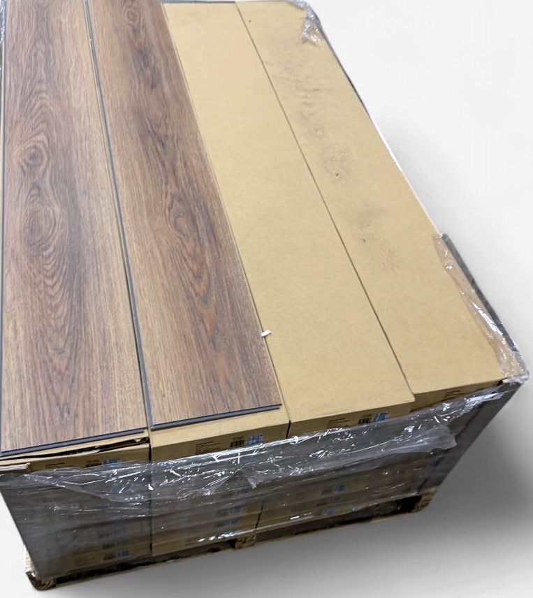 Tolleson Oak 12 MIL x 7 in. W x 48 in. L Waterproof Click Lock Luxury Vinyl Plank Flooring