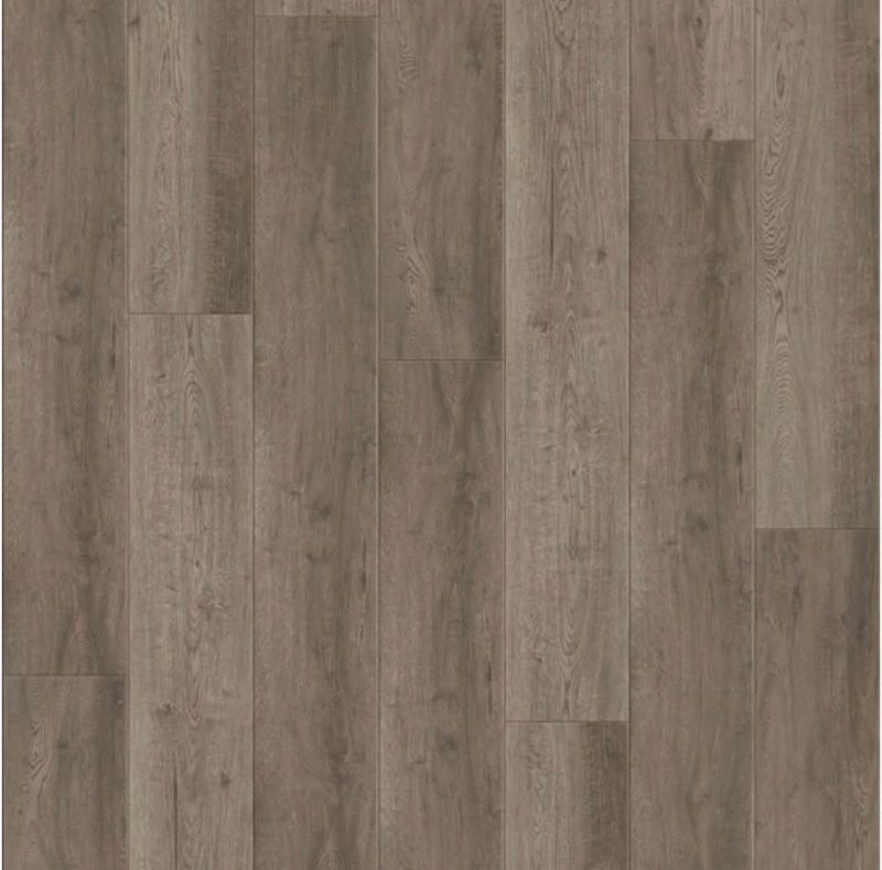 NEXGEN WEATHERPROOF WOOD - RIVERSIDE OAK - 9" X 60" - 10MM THICK WITH ATTACHED PAD