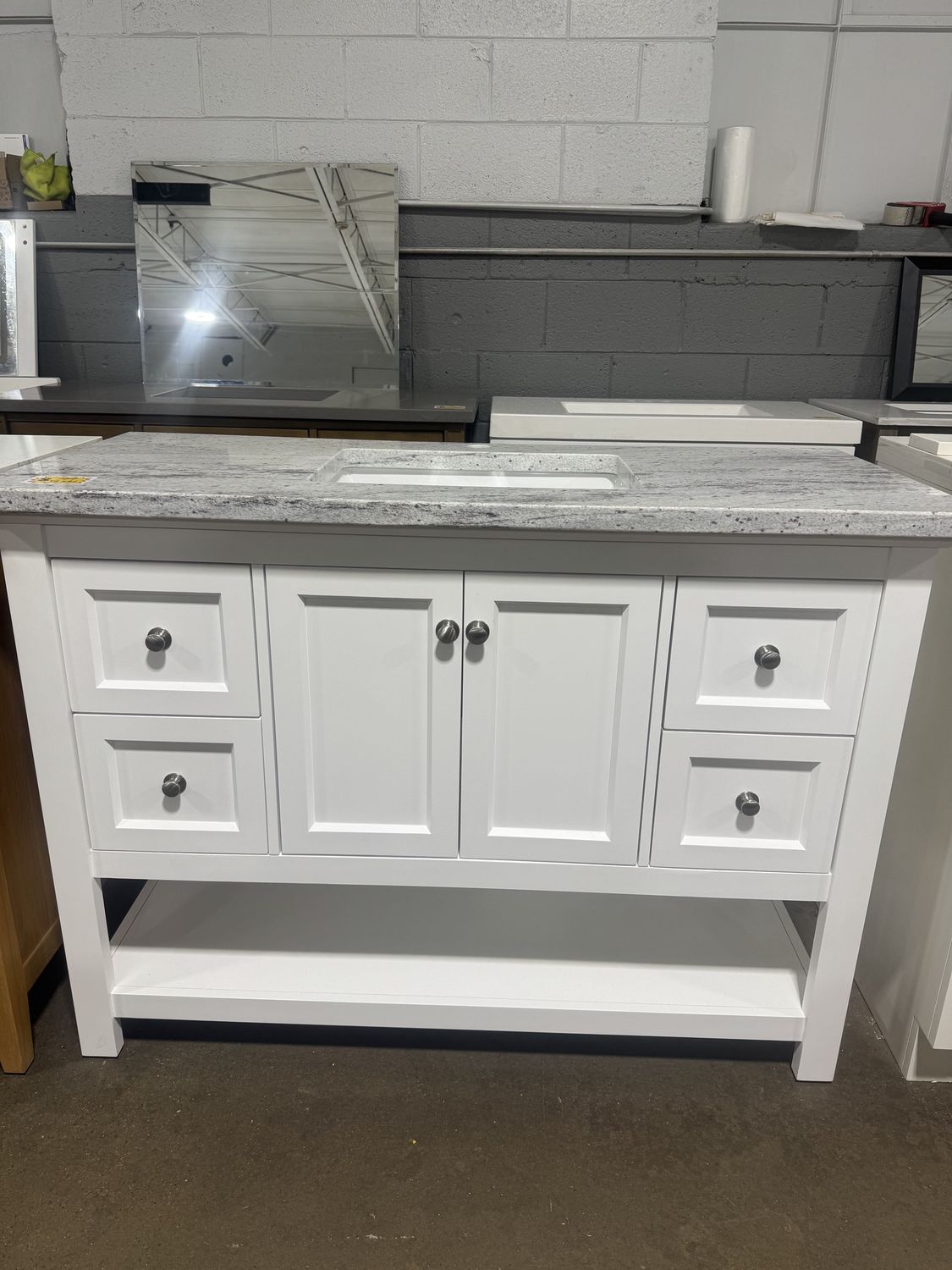Fresca Manchester 48 in. X 21 in. Bath Vanity With Custom Quartz Top