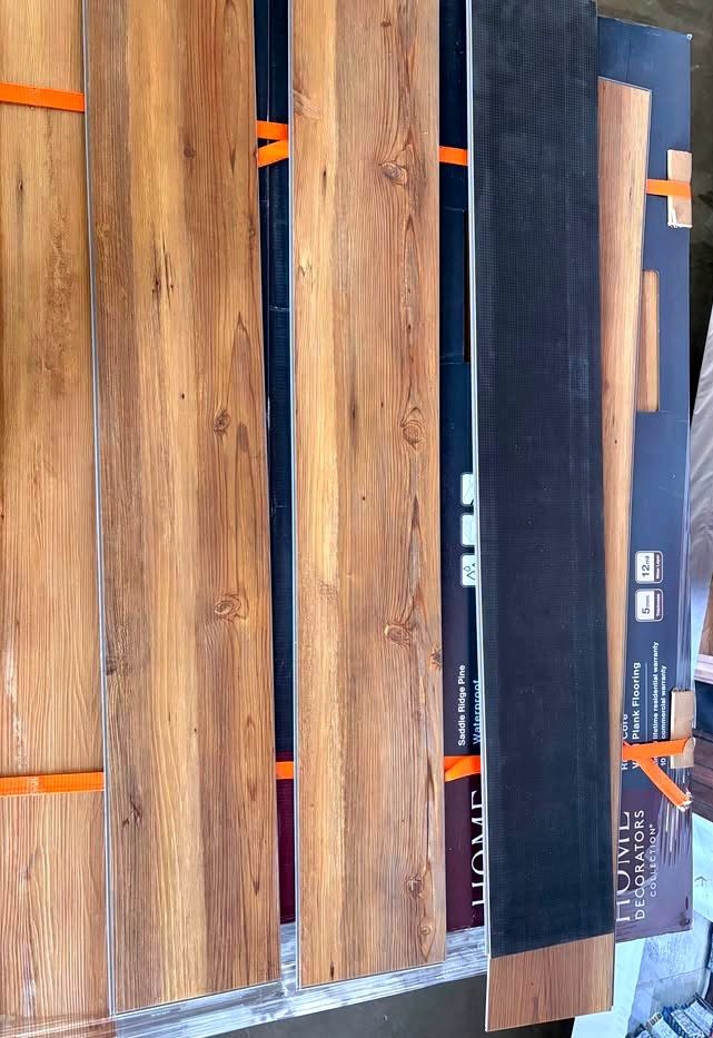 Saddle Ridge Pine 5 mm 12 mil waterproof vinyl flooring