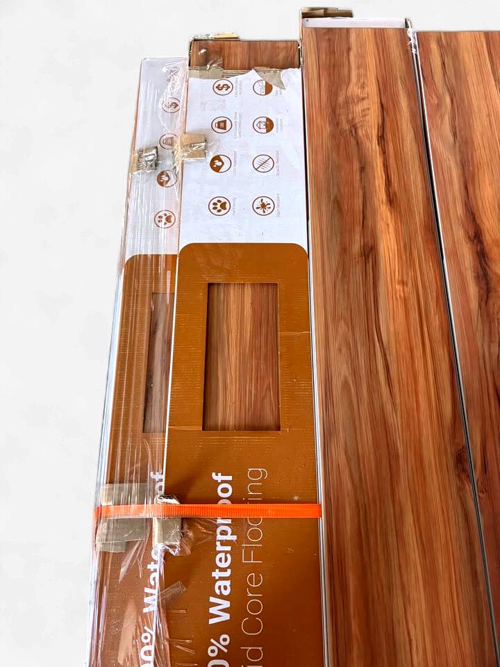 Hawaiian Koa 7 mm 22 mil waterproof vinyl flooring