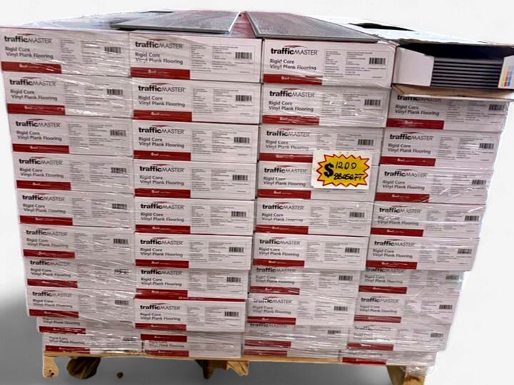 Rustic Fieldstone Oak 4 mm 6 mil waterproof vinyl flooring