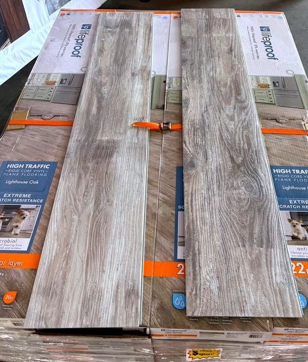 Lighthouse Oak 6.5 mm 22 mil waterproof vinyl flooring