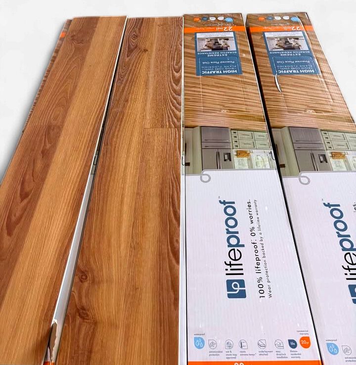 Pinecrest Place Oak 6.5 mm 22 mil waterproof vinyl flooring