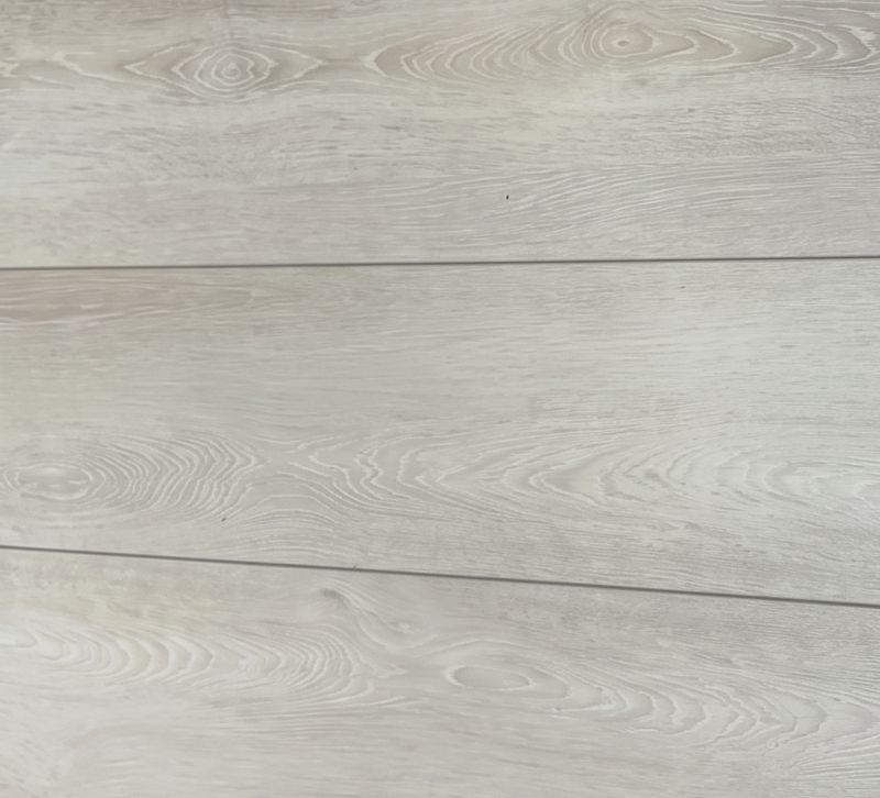 8MM /28 mil wpc Khaki oak heavy duty waterproof vinyl flooring with pad