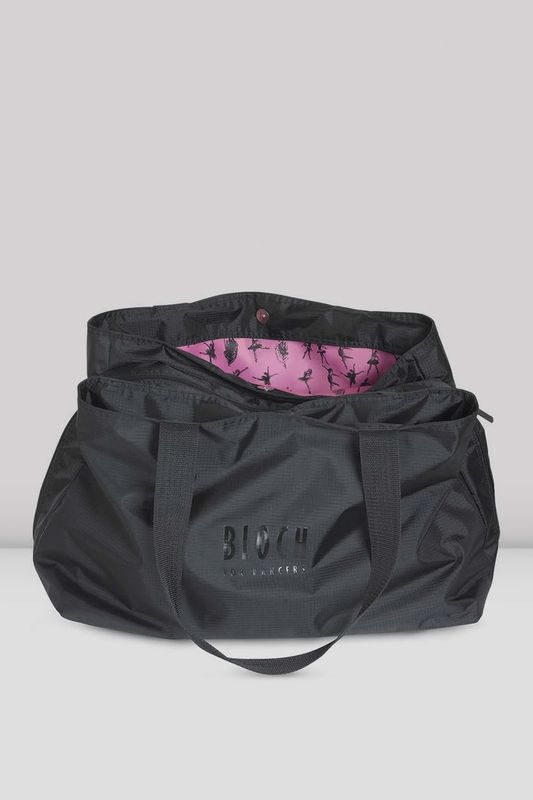 Multi-Compartment Tote Bag (Black)
